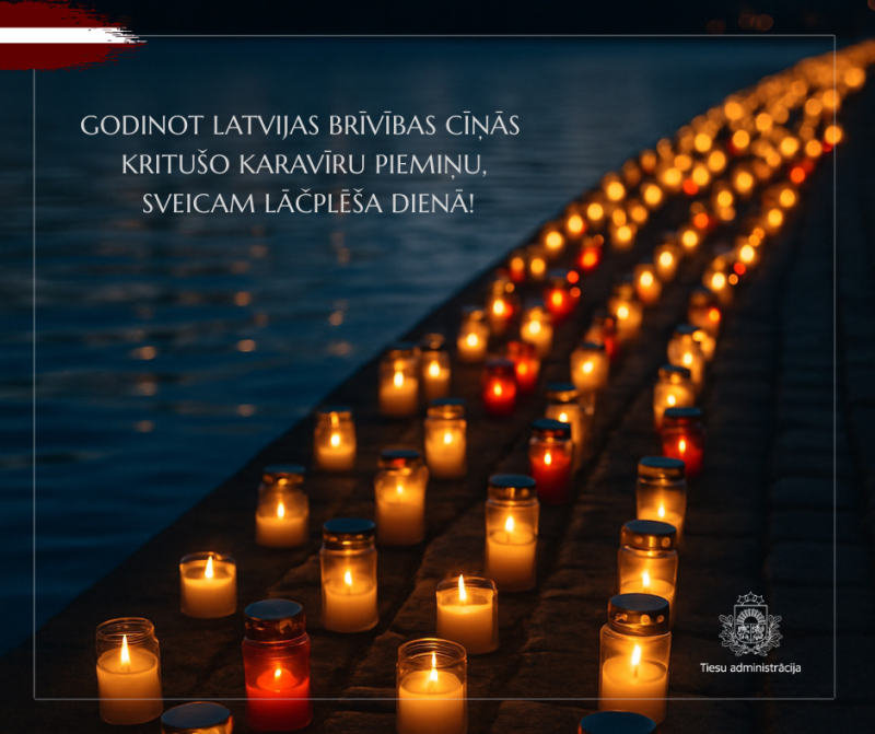 apsveikums Lāčplēša dienā