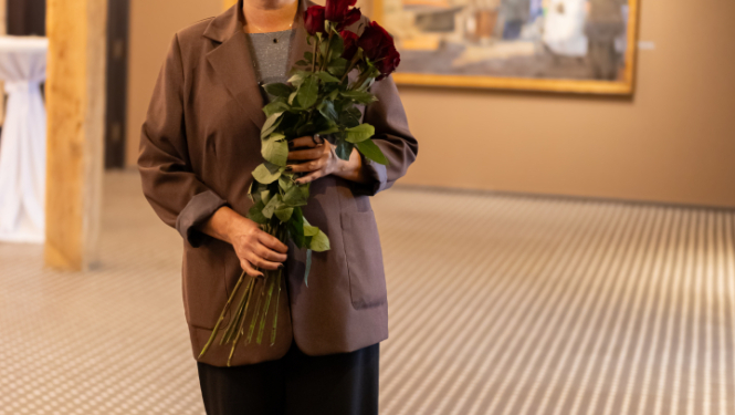 Attēlā redzami pasākuma dalībnieki