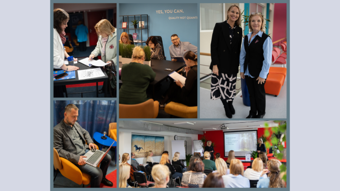 Attelā redzama pasākuma norose