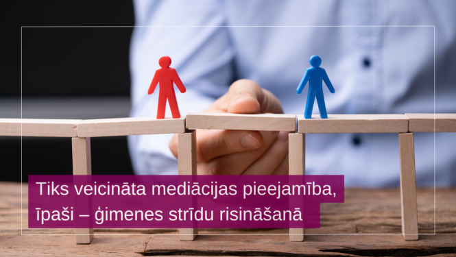 Attēlā attēlota vizualizacija ar tiltu starp divbiem cilvēkiem