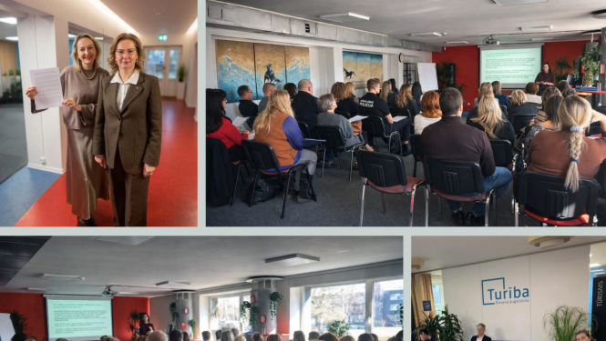 Attēlā redzami pasākuma dalībnieki