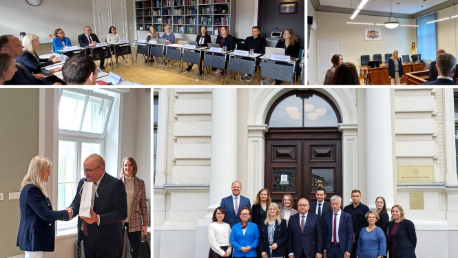 Attēlā redzami pasākuma dalībnieki