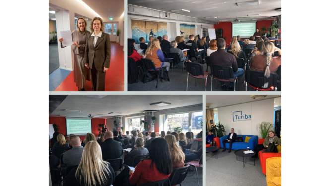 Attēlā redzami pasākuma dalībnieki