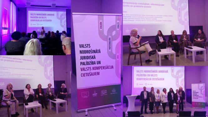 Attēlā redzami pasākuma dalībnieki