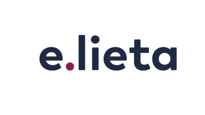 Attēlā attēlots e-lietas logo