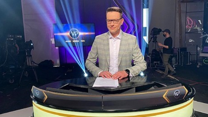 Raidījuma V.I.P. vadītājs Uģis Joksts