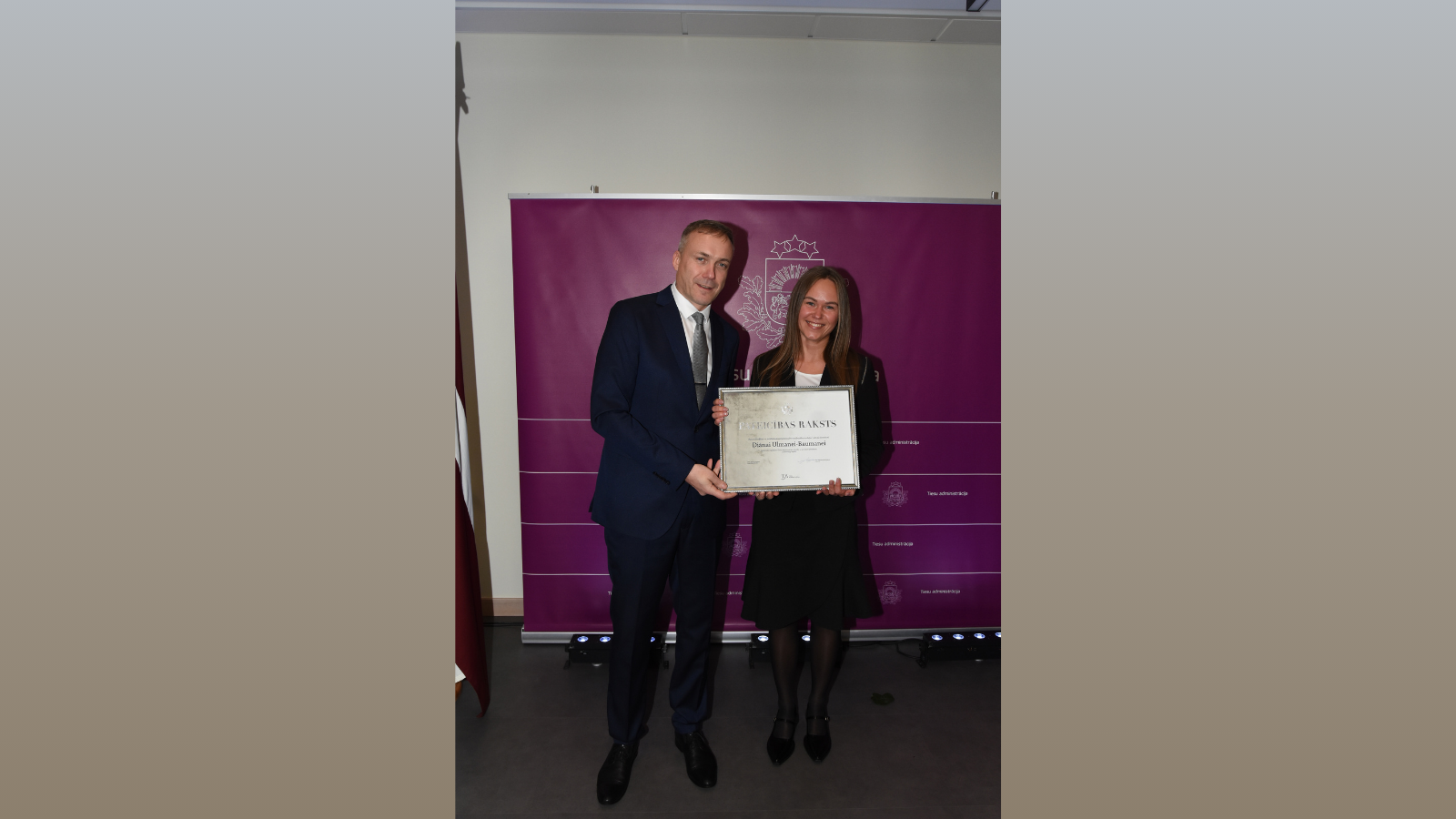 Attēlā redzami pasākuma dalībnieki