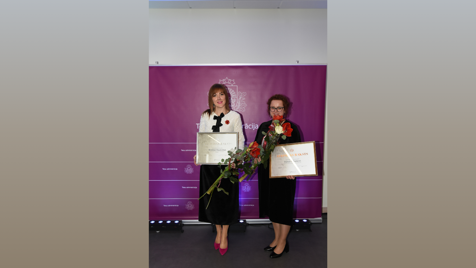 Attēlā redzami pasākuma dalībnieki