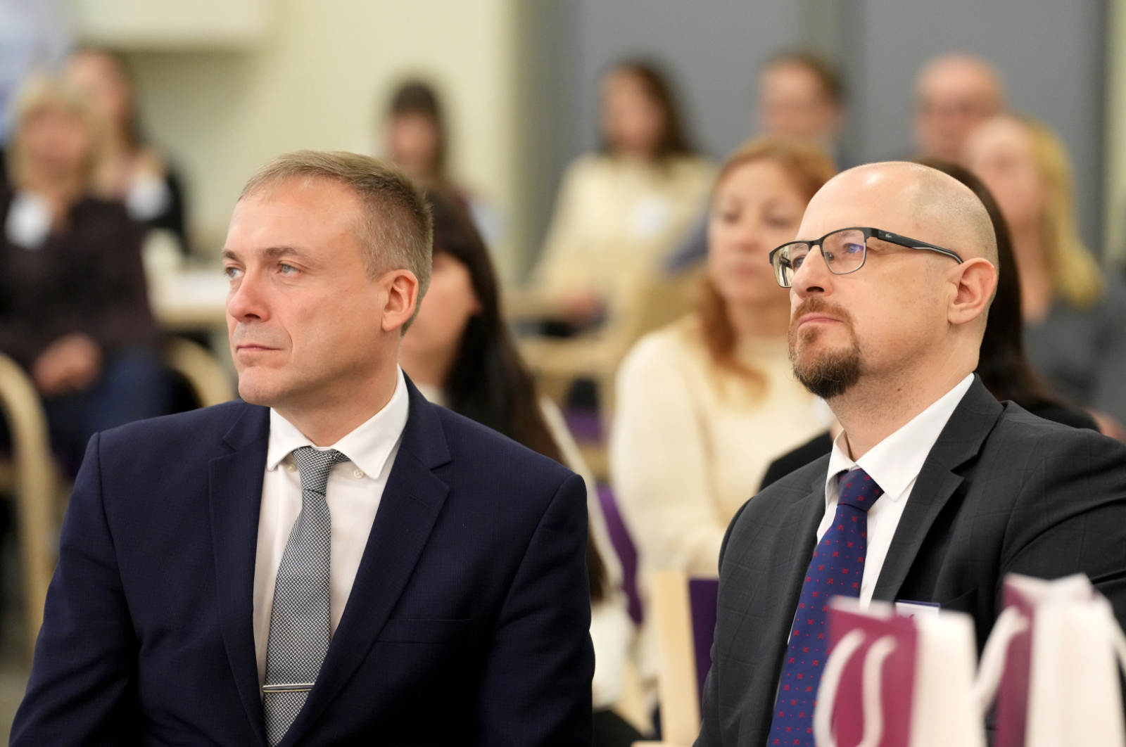 Attēlā redzama pasākuma dalībnieki