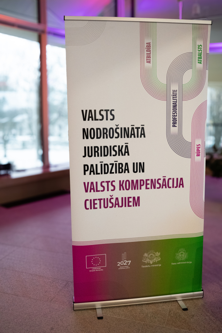 Attēlā redzams pasākuma baneris