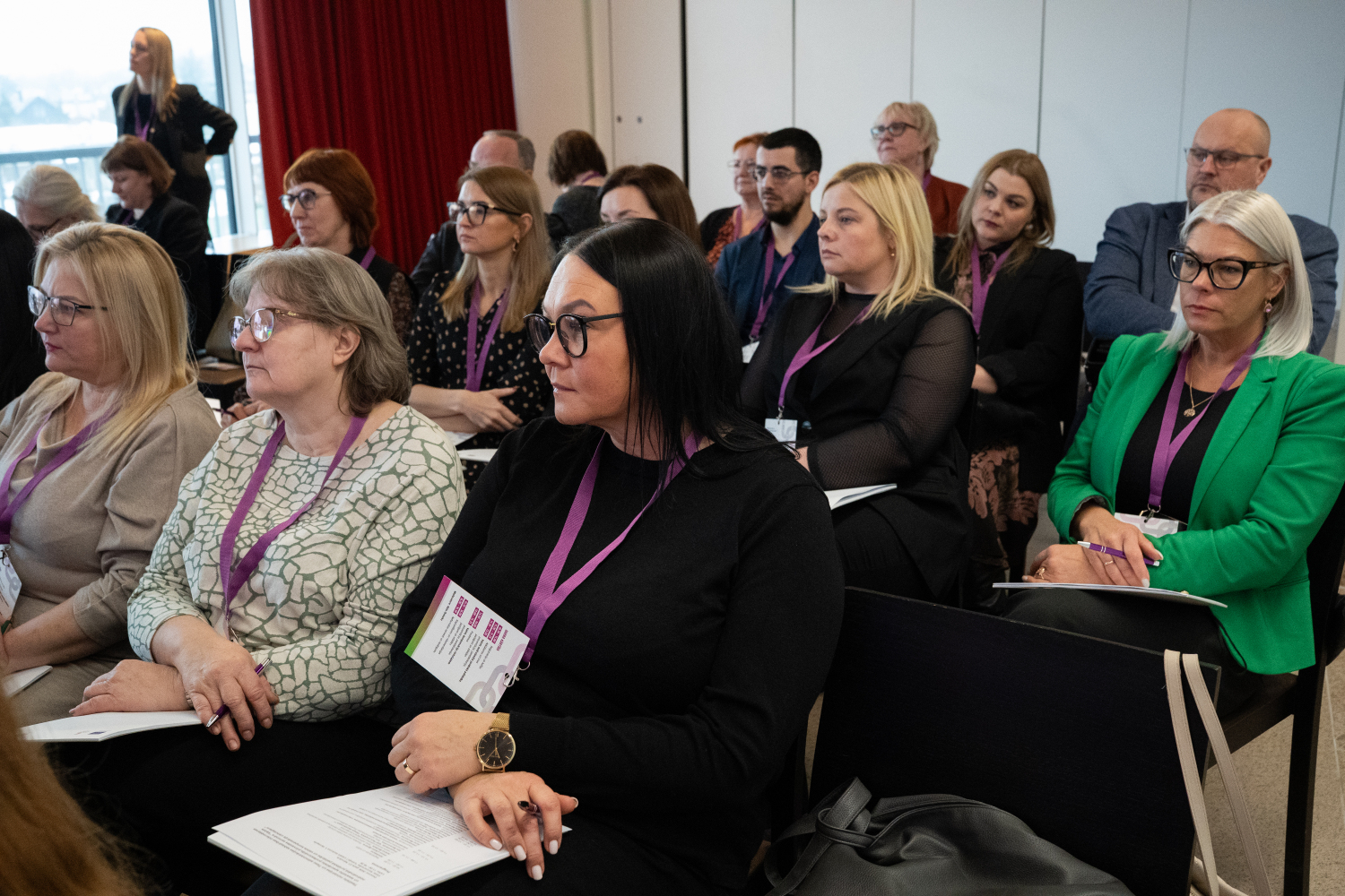 Attēlā redzami pasākuma dalībnieki