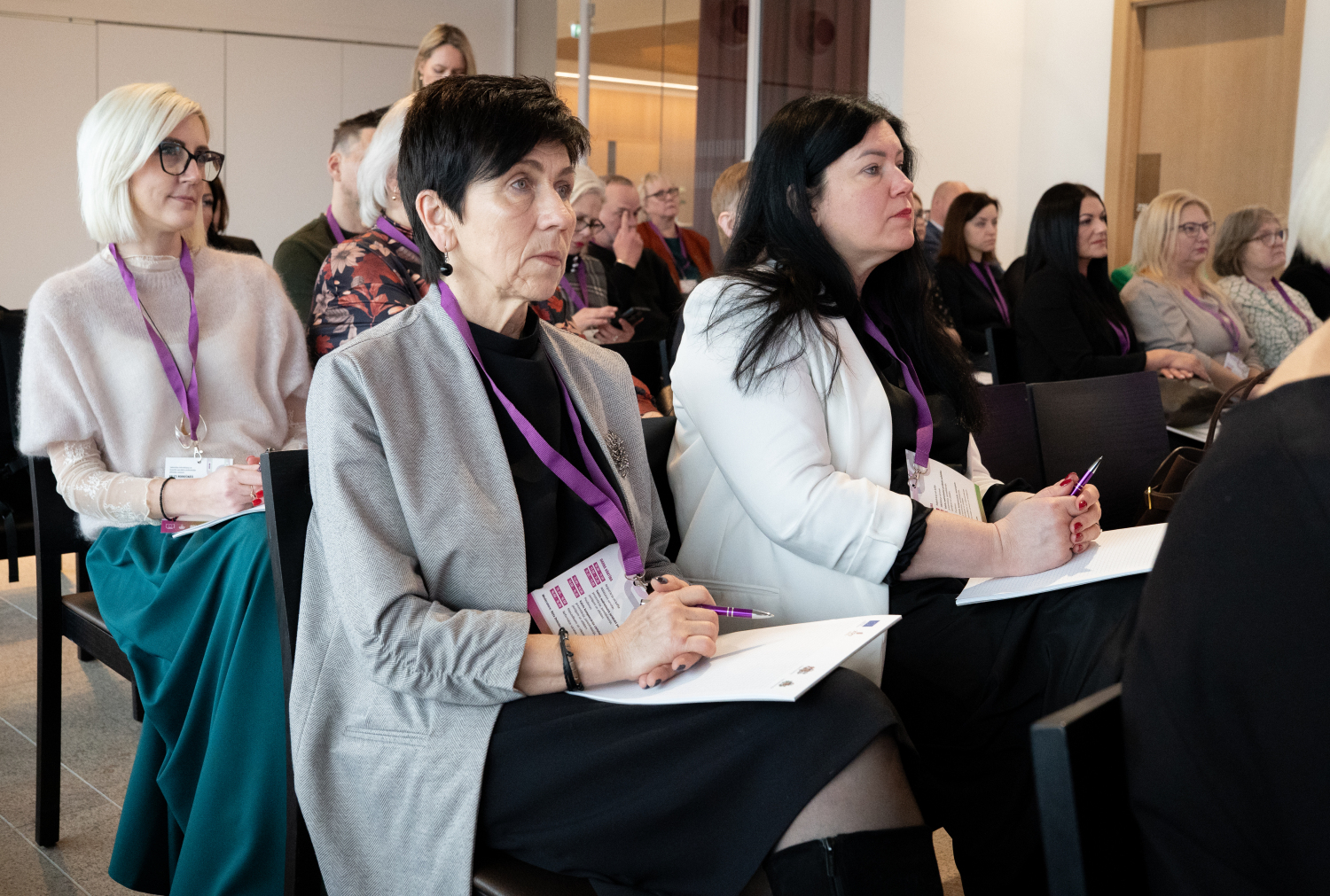 Attēlā redzami pasākuma dalībnieki