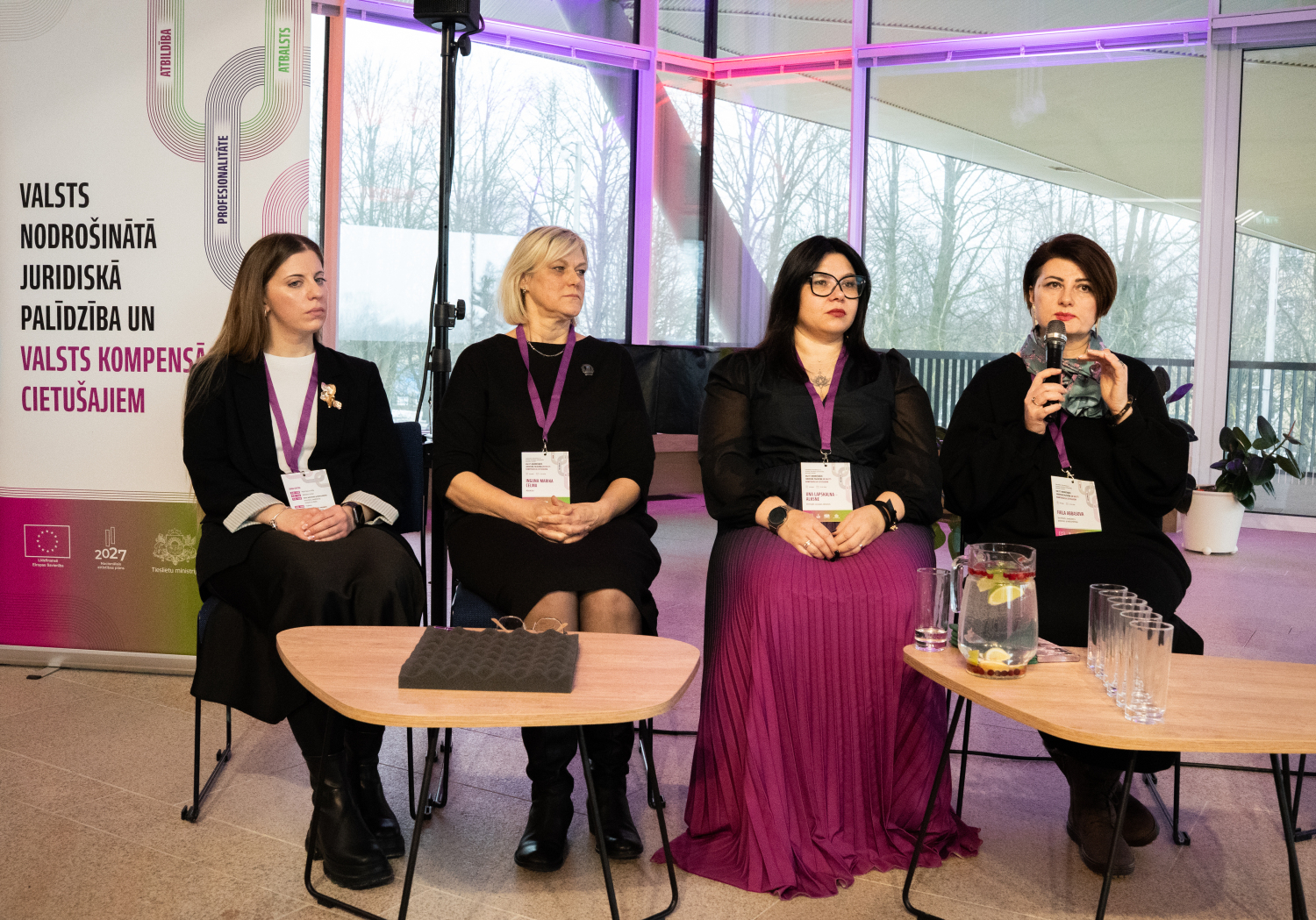 Attēlā redzami pasākuma dalībnieki