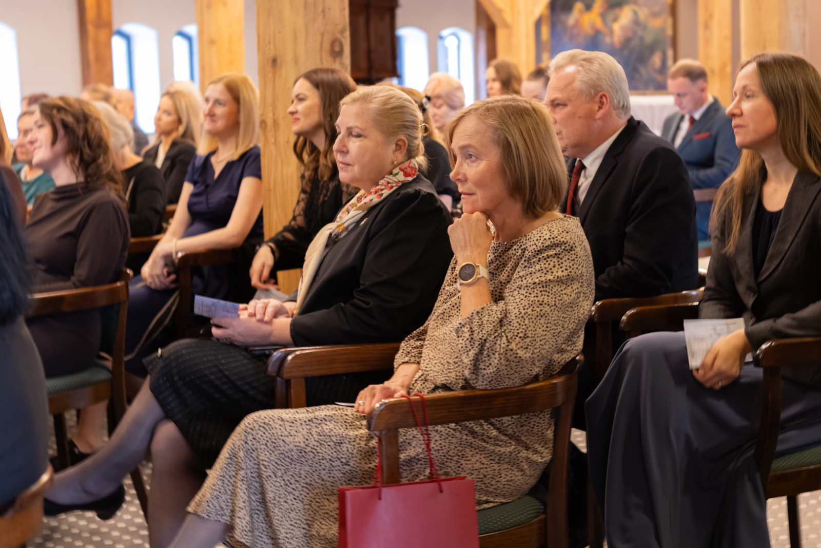 Attēlā redzami pasākuma dalībnieki