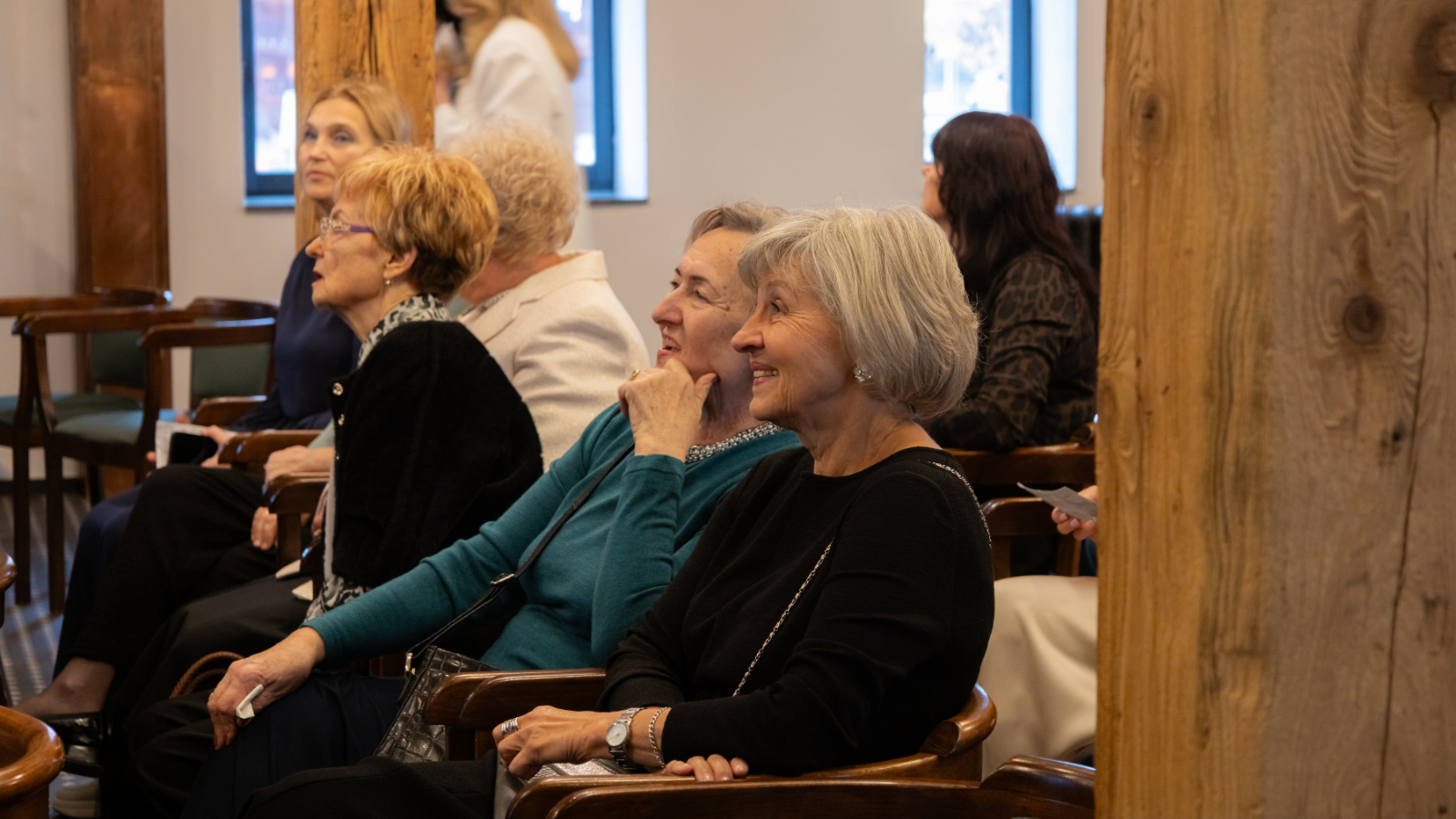 Attēlā redzami pasākuma dalībnieki