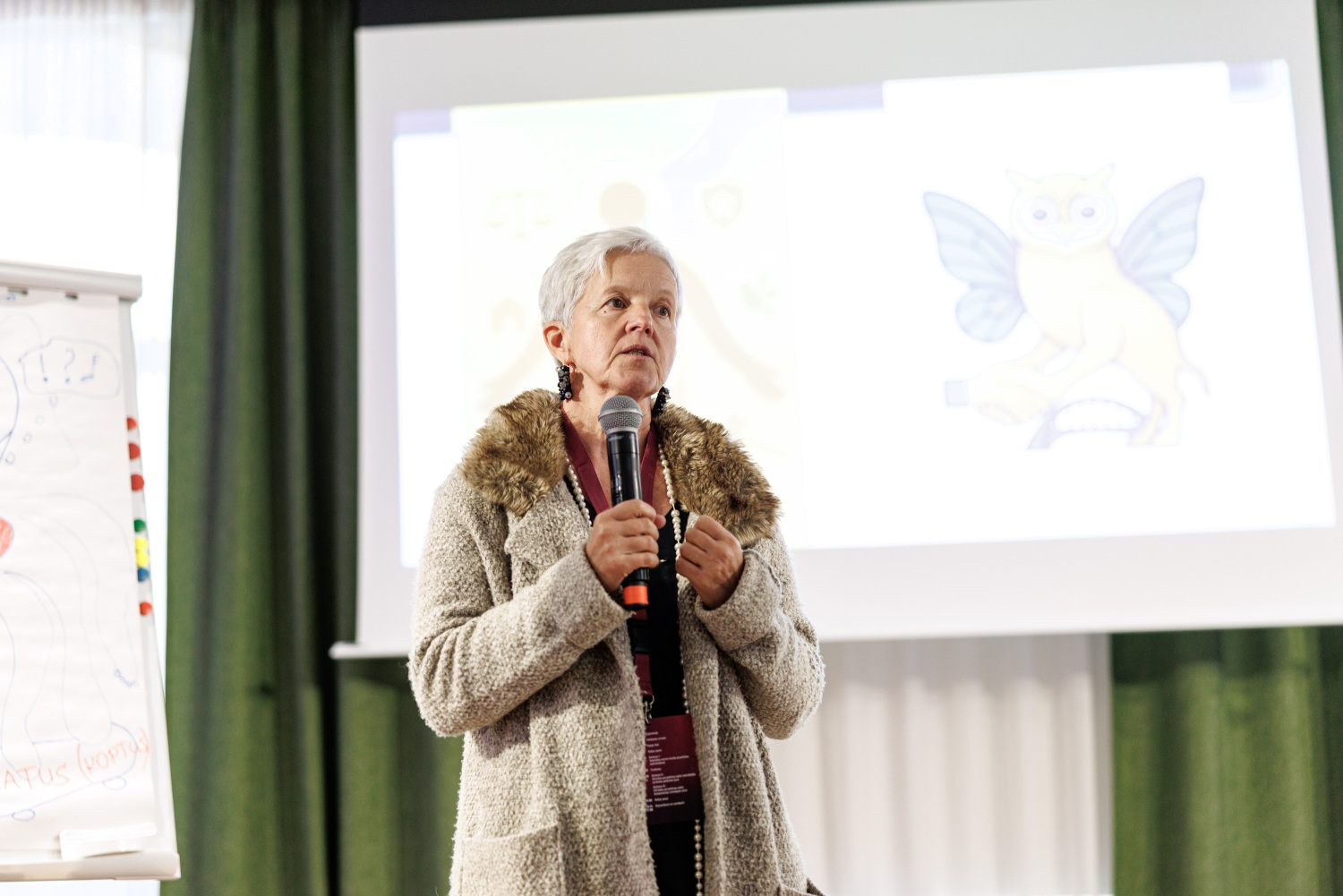 Attēlā redzama pasākuma norise
