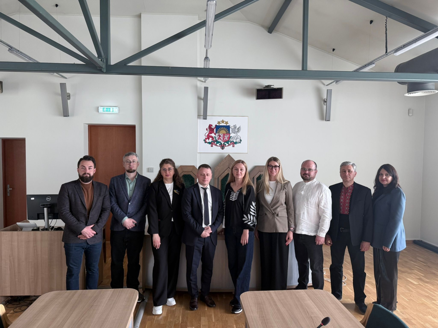 attēls ar delegāciju