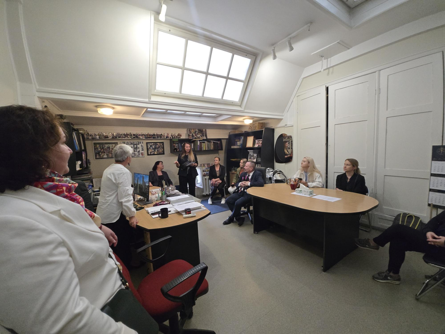 Latvijas Attēlā redzama Universitātes Juridiskās prakses un palīdzības centra vadītāja Z.Gereiša