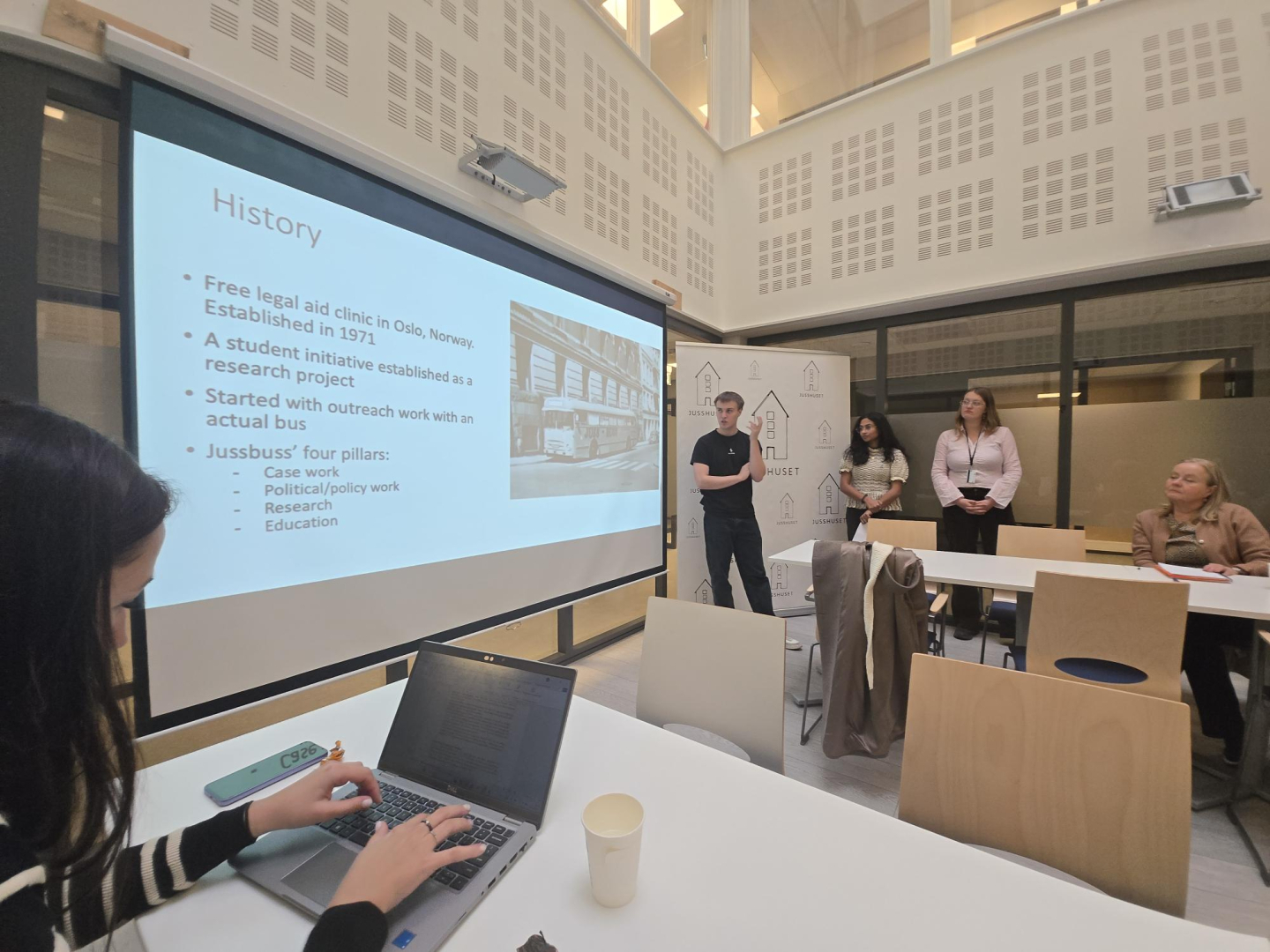 Attēlā redzami pasākuma dalībnieki