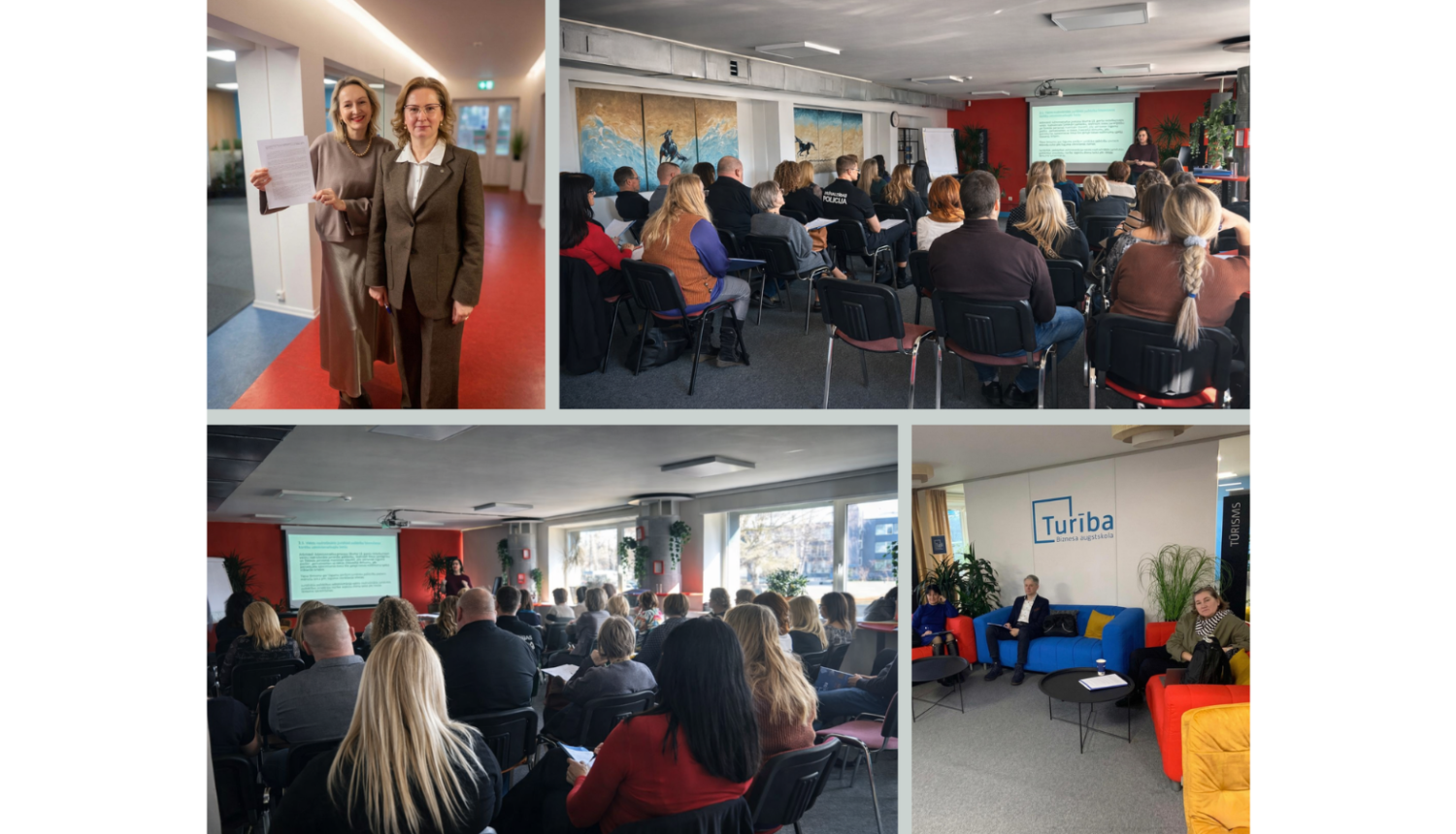 Attēlā redzami pasākuma dalībnieki