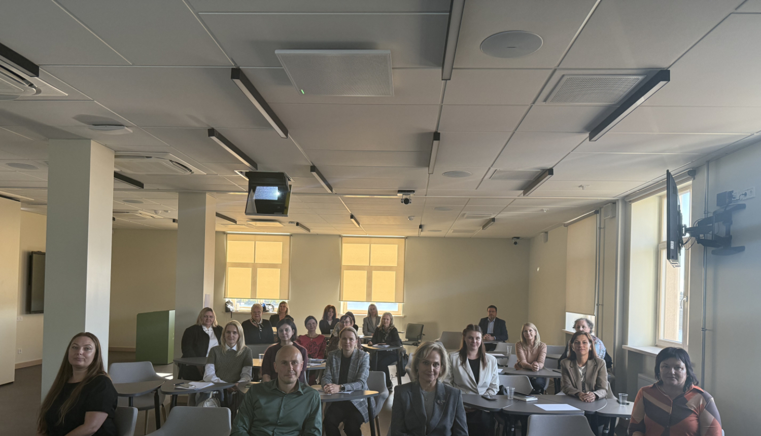 Attēlā redzami pasākuma dalībnieki