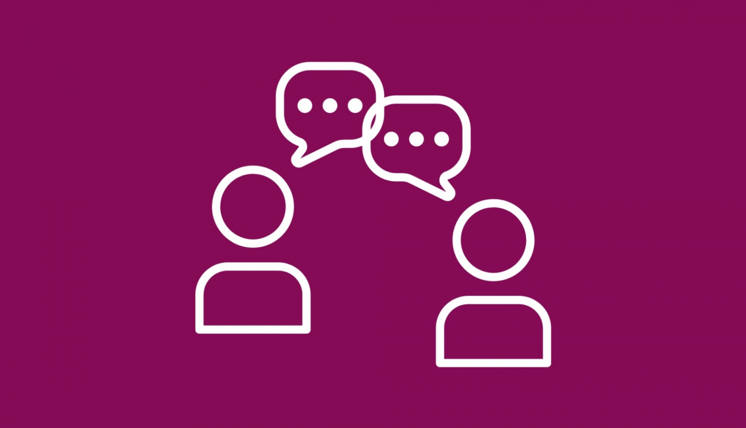 Zīmēta ilsutrācija ar divu cilvēku siluetiem