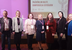 Attēlā redzami pasākuma dalībnieki