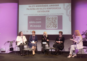 Attēlā redzami pasākuma dalībnieki