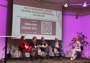 Attēlā redzami pasākuma dalībnieki